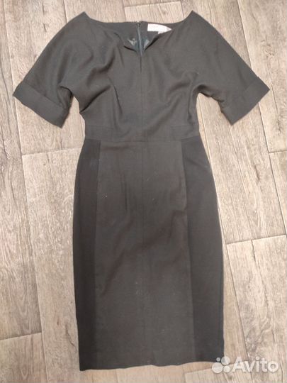 Платье чёрное элегантное