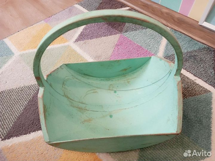 Корзина деревянная