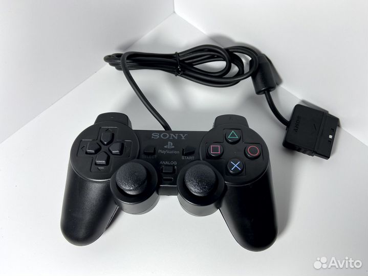 PS 2 Геймпад проводной (блистер)