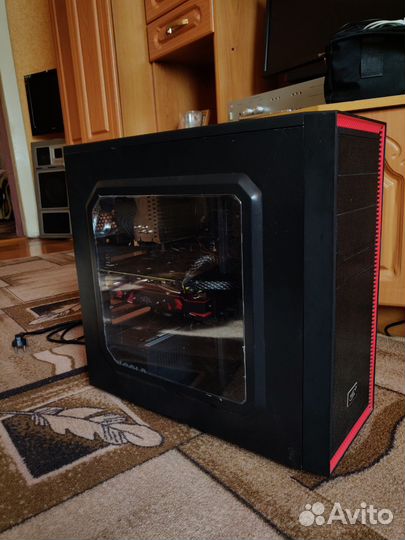 Игровой компьютер в сборе