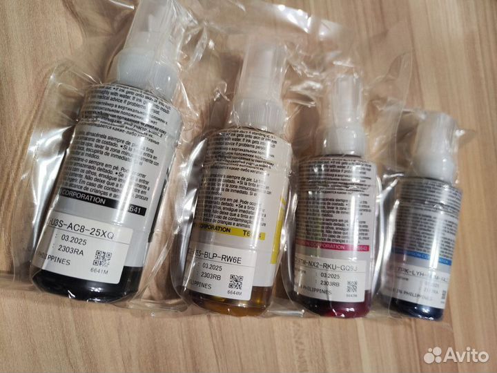 Чернила оригинальные Epson серии Т672/Т664, набор