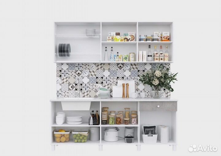 Кухня point 200 Белый