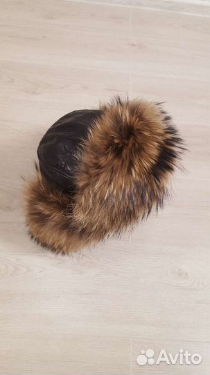 Шапка из енота