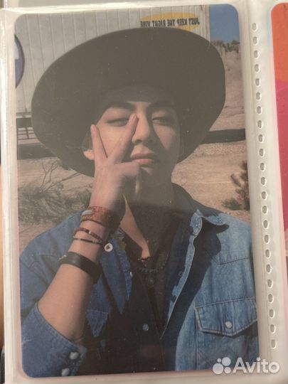 Карточка Тэхен Ви Taehyung V BTS butter баттер бтс