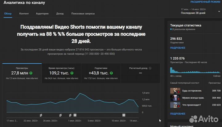 Видеосъемка - монтаж, продвижение Youtube