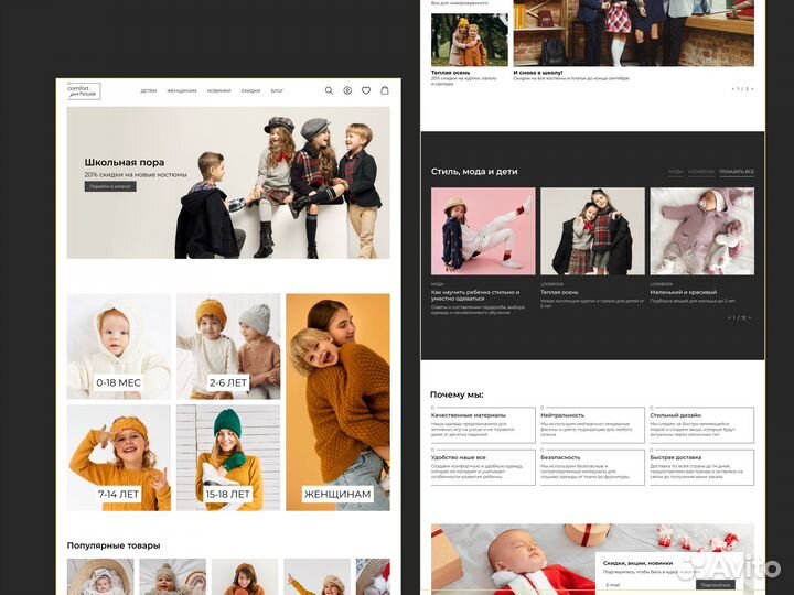 Создание сайтов под ключ