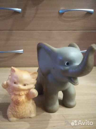 Резиновые игрушки СССР