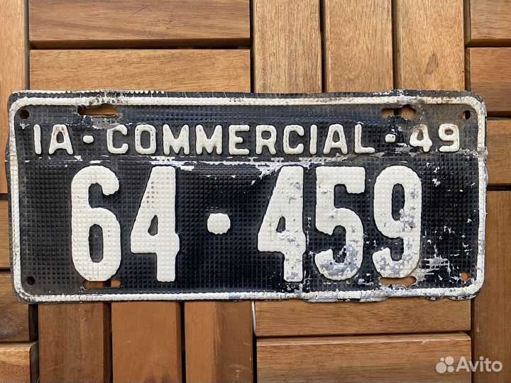 Номер штата Айова 1949г