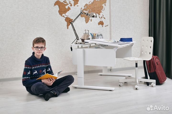 Madesk IQ 110x72. От Производителя. Растущая парта