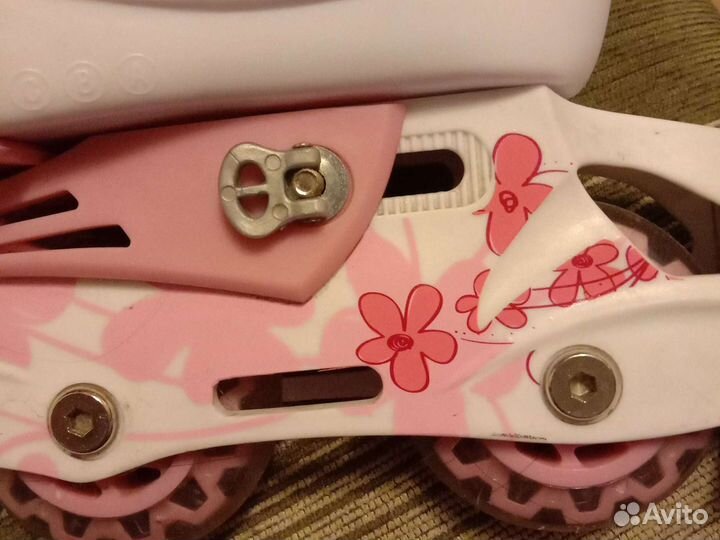 Роликовые коньки детские раздвижные