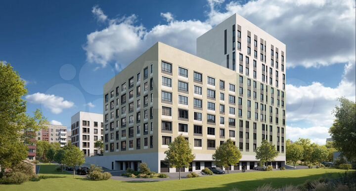 2-к. квартира, 62,5 м², 3/12 эт.