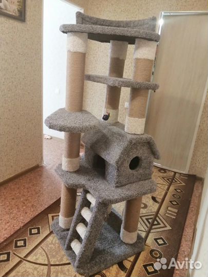 Изготавливаем домики, лежаки и когтеточки