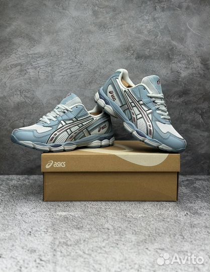 Кроссовки Gel NYC 2055 Glacier Dolphin Grey blue