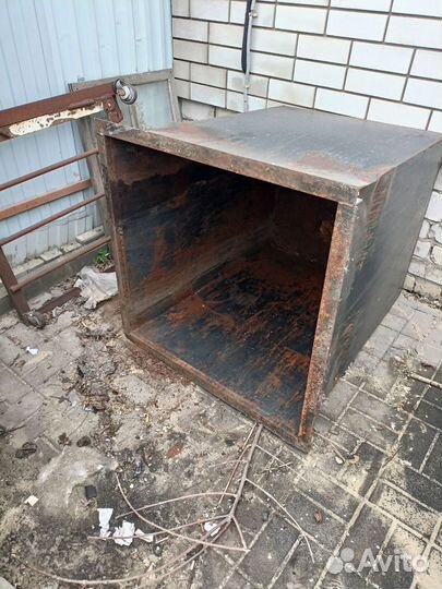 Мусорный контейнер металлический 0,75 м3