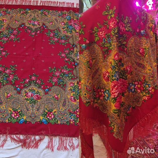 Павлопосадский платок (некондиция)