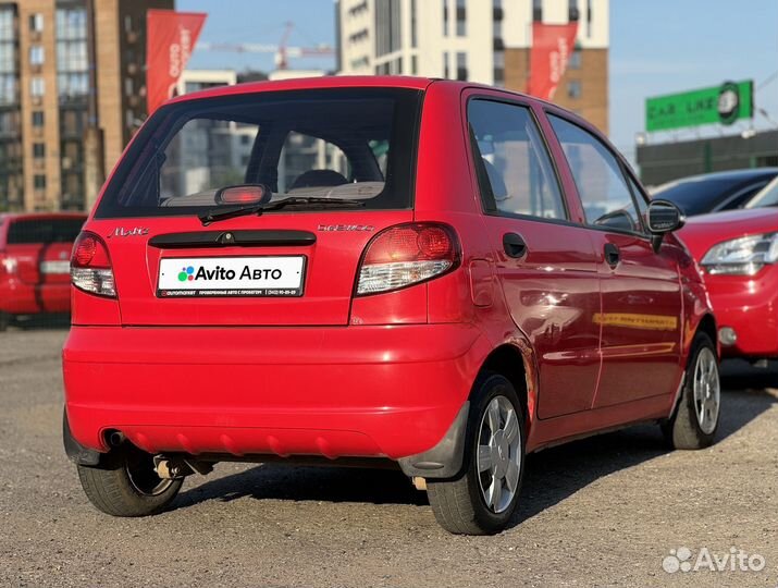 Daewoo Matiz 0.8 МТ, 2012, 121 734 км