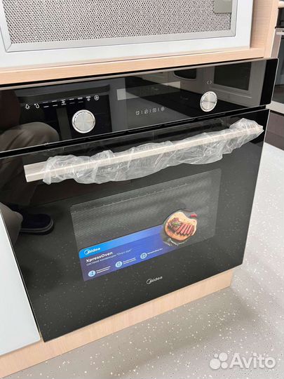 Электро духовой шкаф midea новый