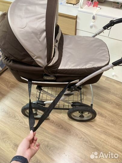 Коляска Peg Perego Young Auto коричневая (шоколад)