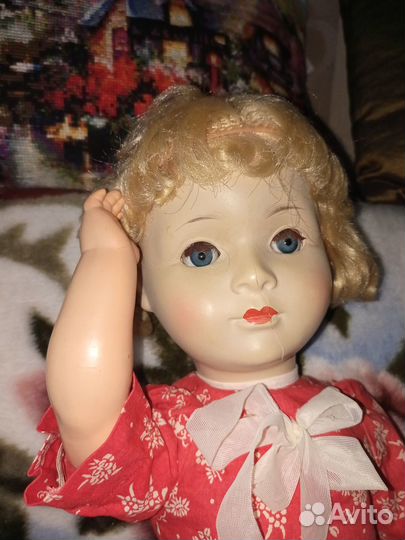 Винтажная кукла ГДР