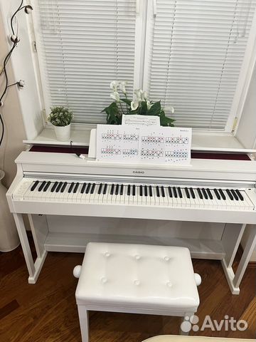 Цифровое пианино casio AP-470 белый