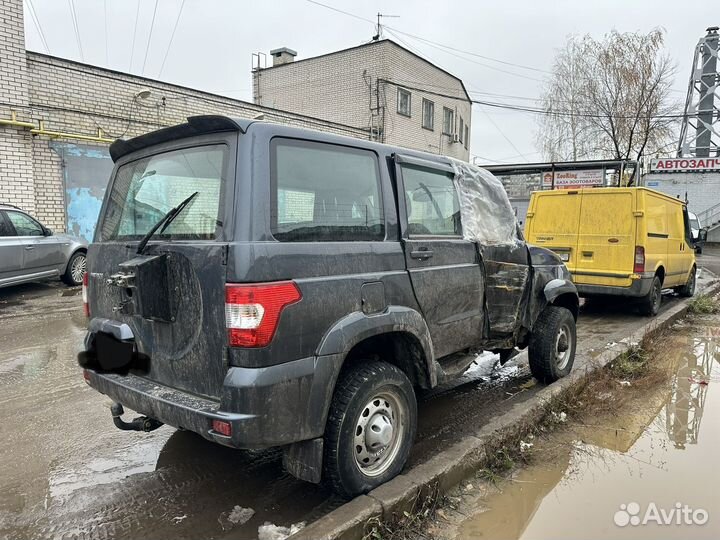 УАЗ Patriot 2.7 МТ, 2017, 60 000 км