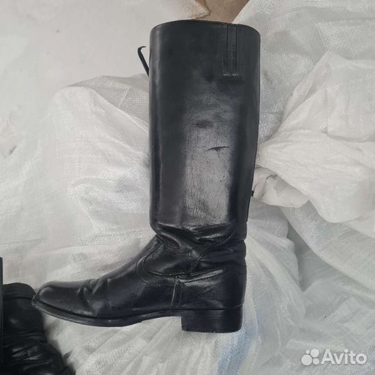 Армейские хромовые сапоги