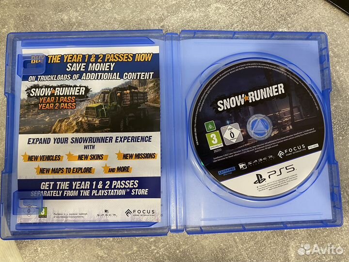 SnowRunner PS5 диск