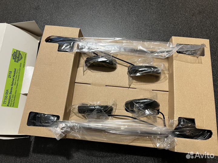 Premium stereo helmet headset