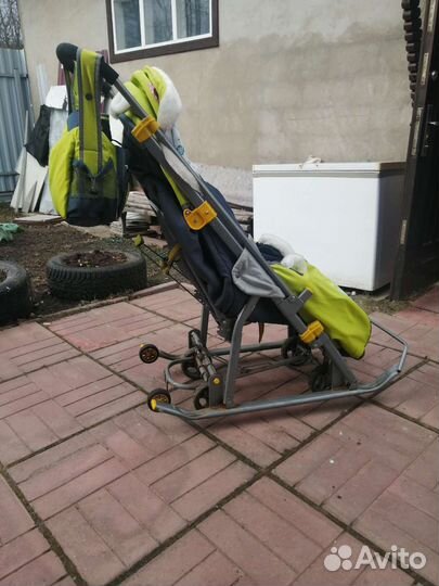 Санки коляска ника