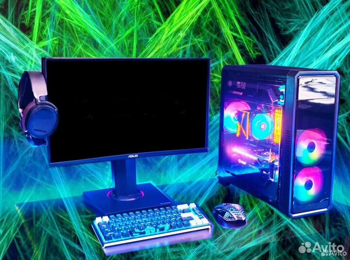 Новый игровой Пк Intel Core i5 11600K/ GTX 1660