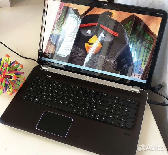 Ноутбук HP/Большой дисплей/4 ядра