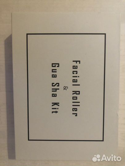 Роллер и скребок гуаша нефрит новый