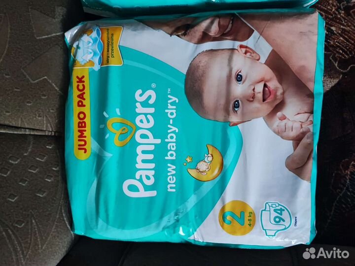 Подгузники pampers 3,4,5 active baby dry