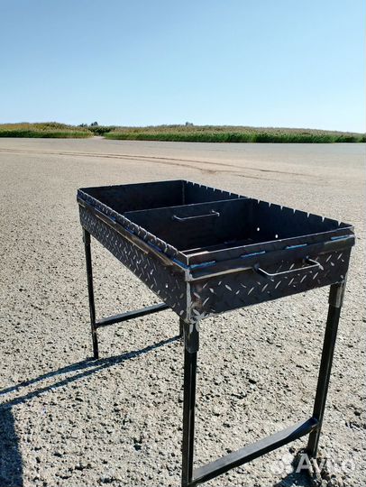 Мангал метровый