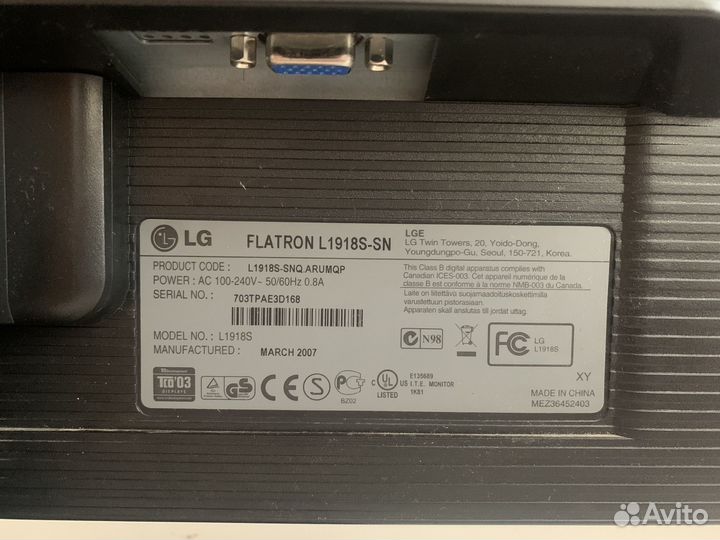 Монитор LG
