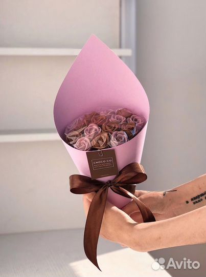 Шоколадные розы, шоколадный букет