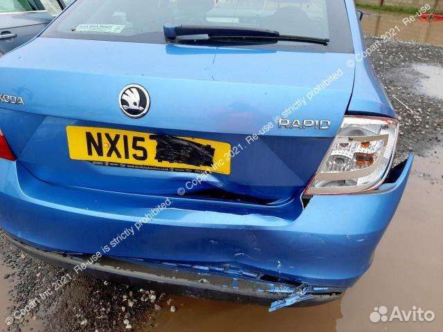 Заднее стекло Skoda Rapid 1