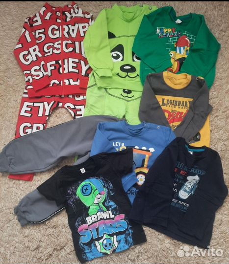 Вещи пакетом на мальчика р. 98-104 см