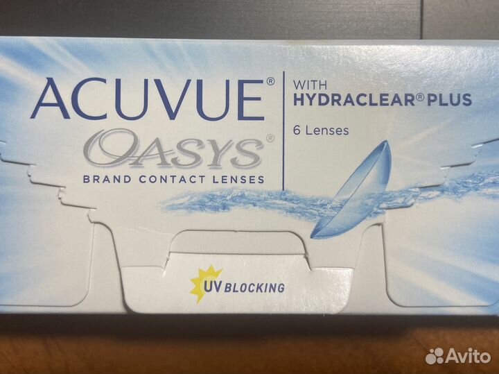 Линзы acuvue Oasys -7.50
