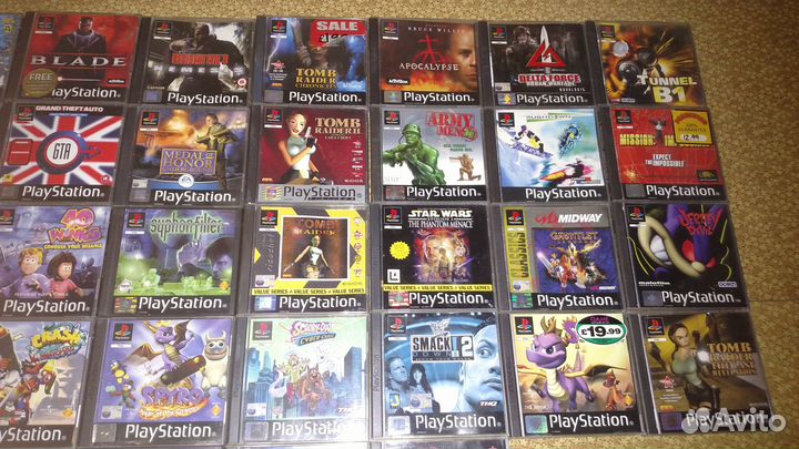 Лицензионные игры для PS1 (PAL)