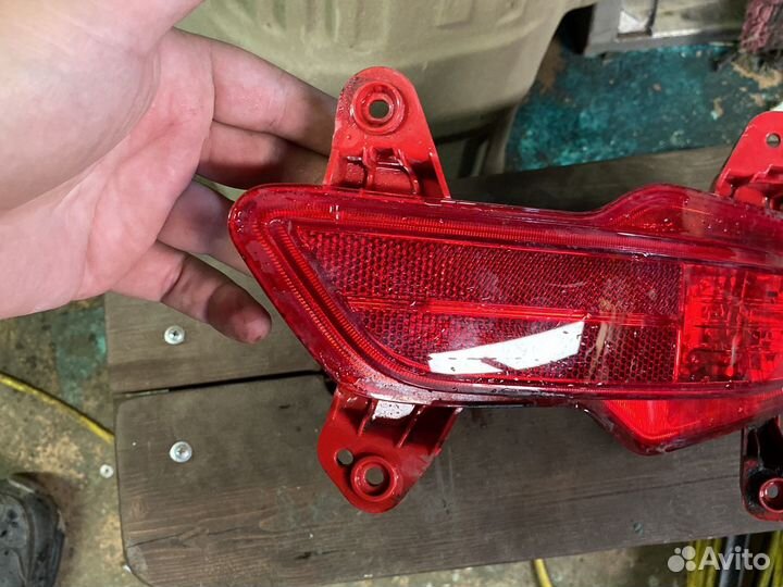 Киа Рио 4 задний правая туманна в бампер