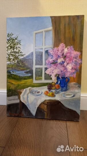 Картина маслом на холсте 