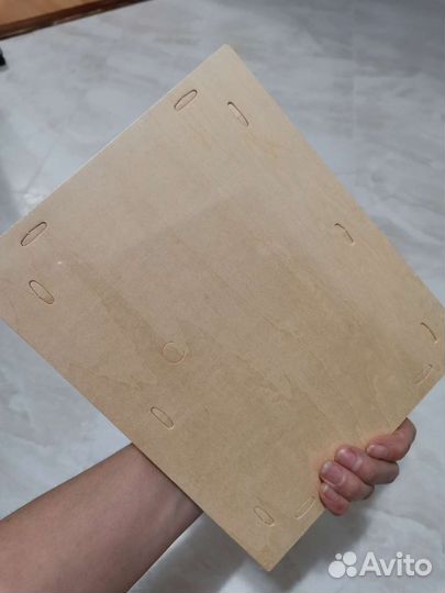 Модель из дерева дом