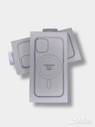 Прозрачный чехол для iPhone 13 Pro Max с Magsafe