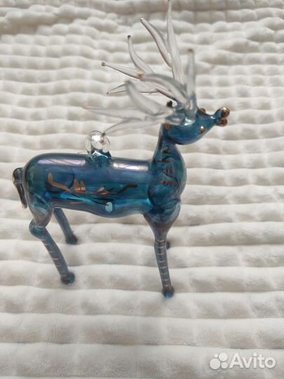 Стеклянные ёлочные игрушки. Ручная работа