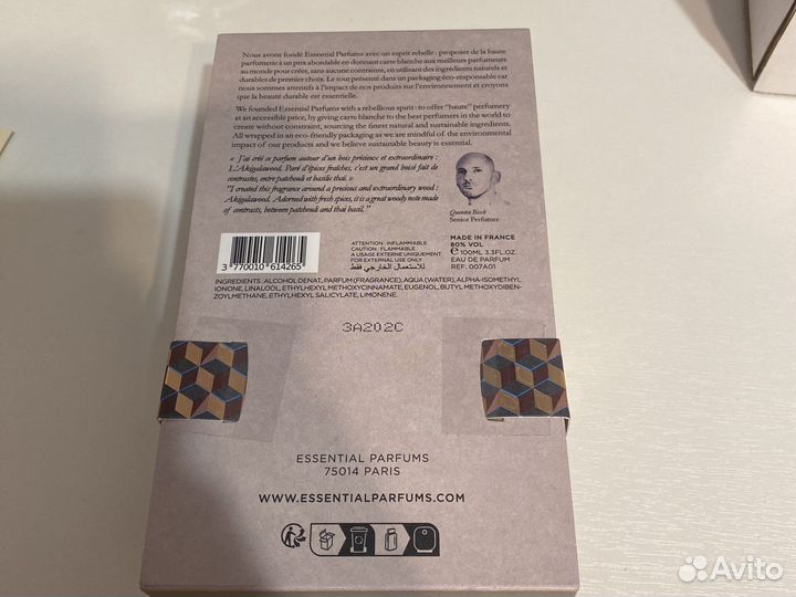 Essential parfums bois imperial оригинал