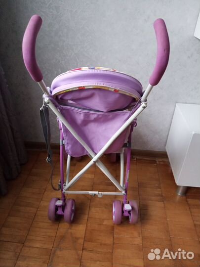 Прогулочная коляска трость бу