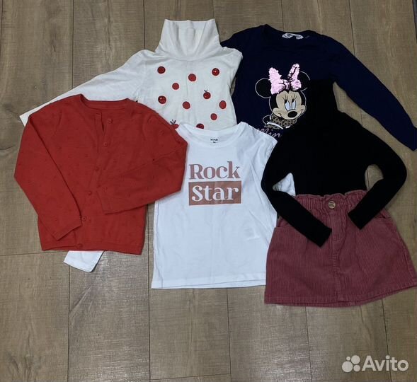 Пакет вещей на девочку 4-5 лет