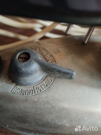 Утюг старинный электрический тяжёлый (1959г.)