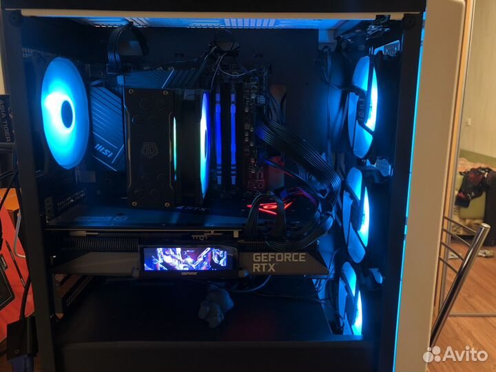 Игровой компьютер i5 12400f, rtx 3060ti vulkan